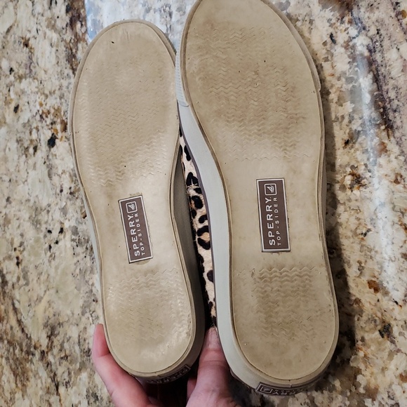 Womens Animal Print Sperry Top Sider Shoes Size 6.5 - Picture 5 of 6
